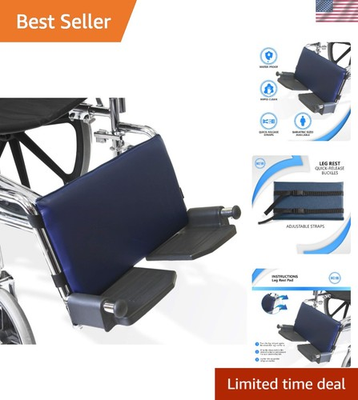 #ad Non Slip Vinyl Wheelchair Leg Stabilizer Pressure Relief amp; Easy Clean 16x9 $54.14
