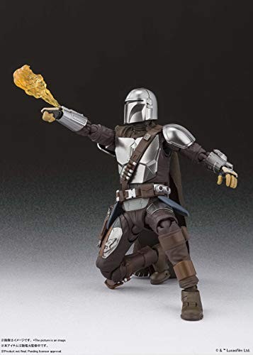 S.H.Figuarts Star Wars The Mandalorian Beskar Armor Action Figure Bandai Spirits - Picture 8 of 11