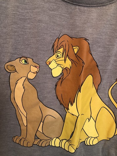 Vintage Style Disney The Lion King Gray T-Shirt S/Ch (3-5) NWOT - Picture 2 of 7
