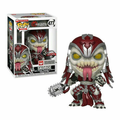 Funko Pop! Games Gears of War Skorge with Staff Vinyl Action