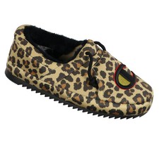 CHAMPION Women's University Print Slide Slippers sz 9 Black Leopard CPS10467W