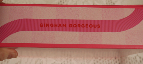 NWT BATH AND BODY WORKS GINGHAM GORGEOUS GIFT SET. & TAGGED SILVER PUFFER BAG - Picture 6 of 11