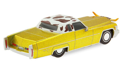 Disney Cars Tex Dinoco Pull 'N' Race Die Cast Car Racing Pullback