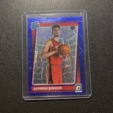 2021 Optic Alperen Sengun #169 Blue Velocity Prizm RC SP Houston Rockets