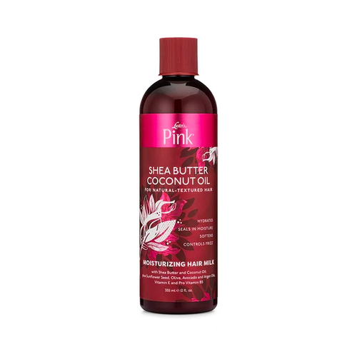 Luster's Pink Karitè Burro & Olio di Cocco Shampoo, Balsamo - Gel Venditore UK - Foto 6 di 8