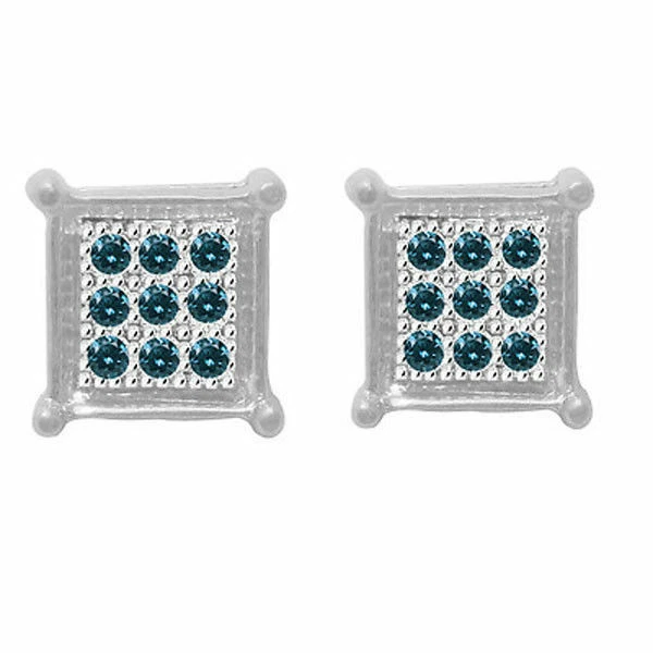 Top more than 159 mens blue diamond stud earrings best - seven.edu.vn