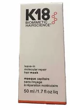 K18 Leave-In Molecular Repair Hair Mask for Dry or Damaged Hair 50 ml / 1.7 oz