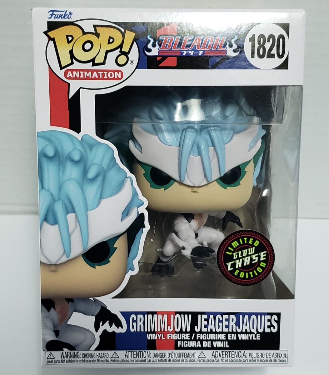 GRIMMJOW JEAGERJAQUES Bleach GLOW CHASE Funko POP! Animation #1820