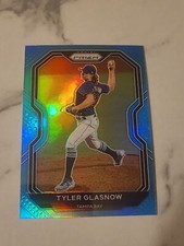 2021 Panini Prizm Tier II Carolina Blue Prizm Tyler Glasnow #134