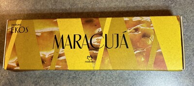 Natura Ekos Maracuja Soap Bar Set of 6 Bars 9oz Each Bar. Creamy Exfoliating New