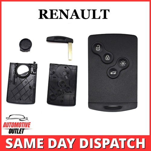 4 BUTTON KEYLESS SMART REMOTE FOB KEYCARD 46 433MHZ FOR RENAULT CAPTUR CLIO 4