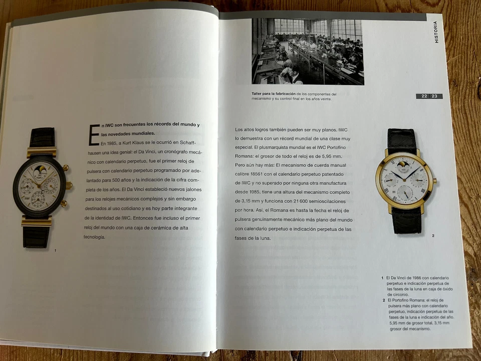 IWC Catalogue - IWC Watches - 2003 2004 Edition - Spanish - Image 3 of 4