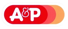 A&P Supermarkets Logo Sticker (Reproduction)