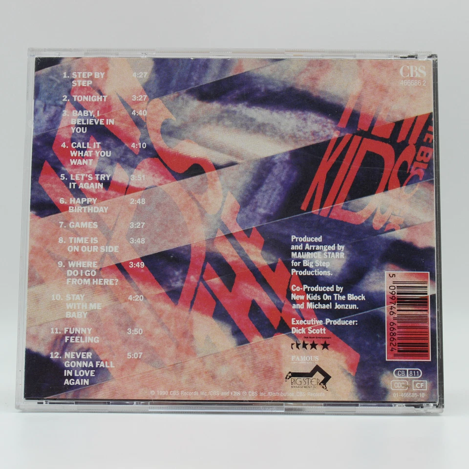 Musik CD | New Kids on the Block - Step by step | Disc poliert - Bild 2 von 2