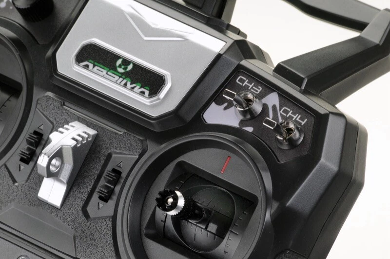 ABSIMA SR4S 4-KANAL STICK RC FERNSTEUERUNG MIT 4 KANAL EMPFÄNGER # 2000022 - Bild 4 von 4