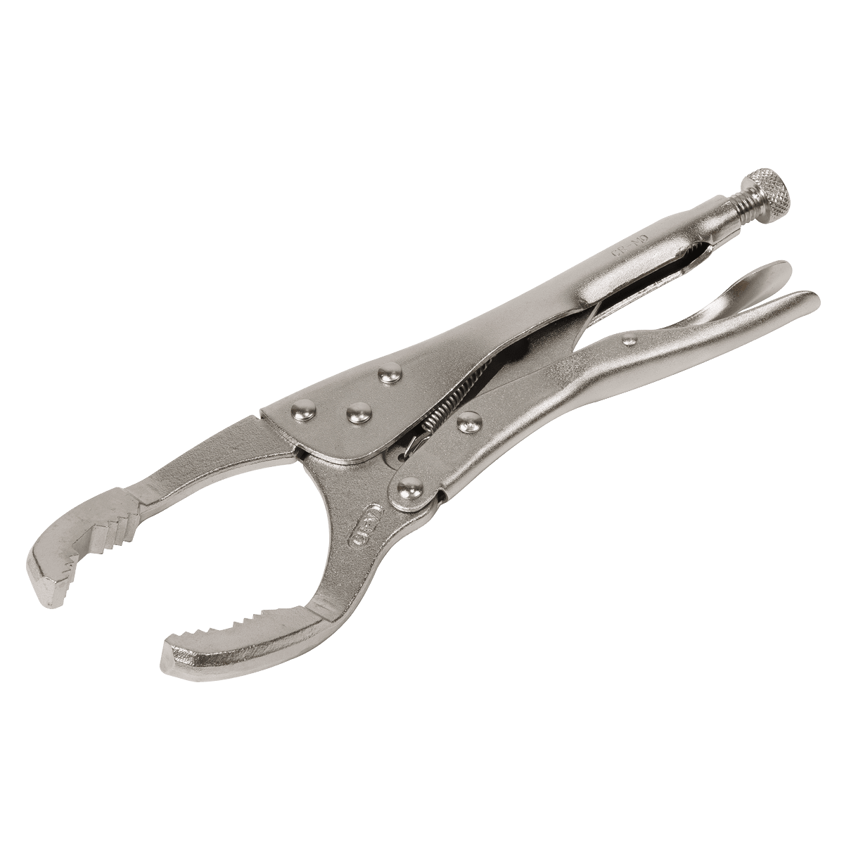 Sealey AK6423 Angled Oil Filter Locking Pliers 45-130mm Capacity