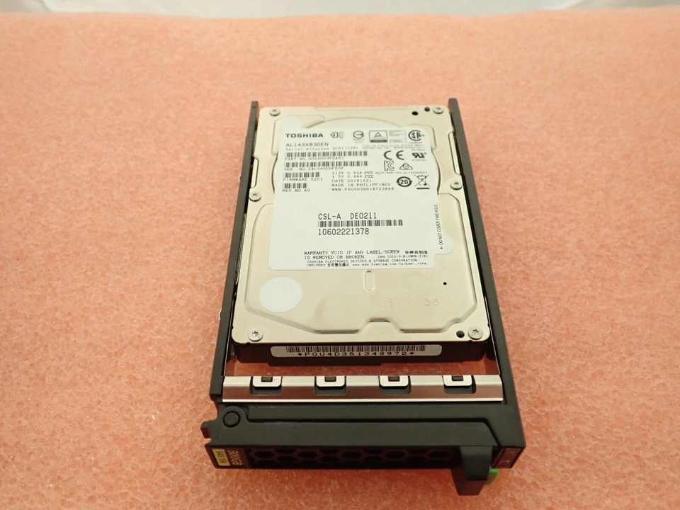 Fujitsu AL14SXB30EN HD SAS 12G 300GB 15K HOT PL 2.5' EP HDD for Primergy - Image 2 of 4