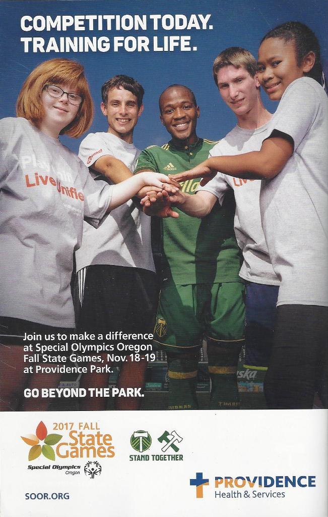 Portland Timbers 'Green & White' MLS Soccer/Football Program Volume 6 ...