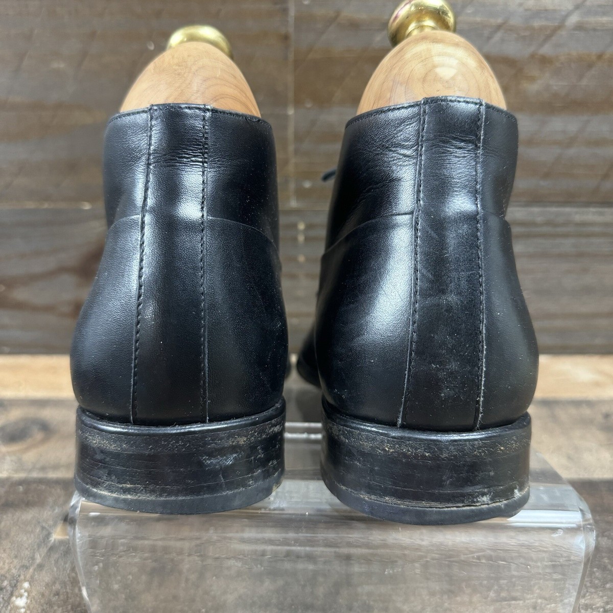 Loding’s men shiny black shoes Baxton Black Patent Leather Loafers For Men – The Jacket Maker main image 2