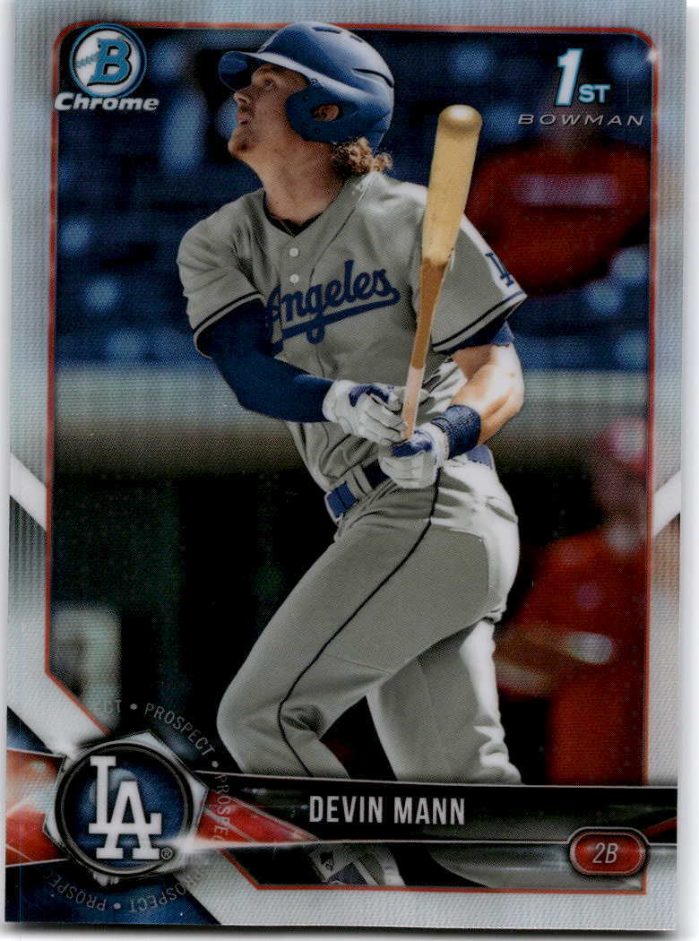2018 Bowman Draft Chrome Devin Mann  BDC-15