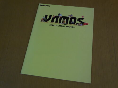 HONDA VAMOS Japanese Brochure 1999/06 HM1 HM2 E07Z Kei K-CAR 660cc - 第 1/11 張圖片