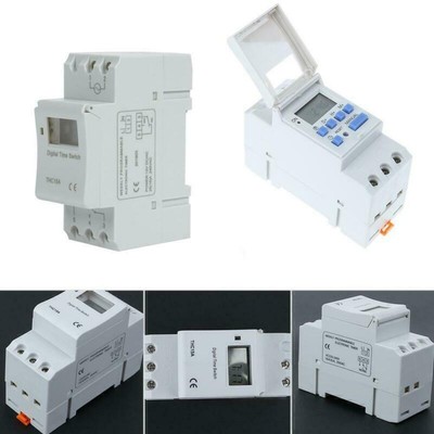 THC15A DC 24V Digital LCD wöchentlich programmierbarer Timer Zeitrelais Schalter