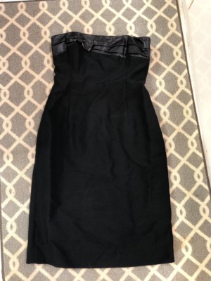 badgley mischka black cocktail dress Badgley Mischka Black Cocktail Dress