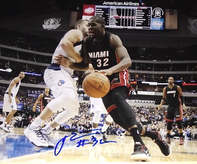 James Ennis III Miami Heat Signed Autographed 8x10 Photo w/COA N2