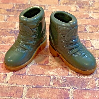 Barbie Doll Green Hiking Boots ~ Fitz Model Muse Dolls & More MATTEL  