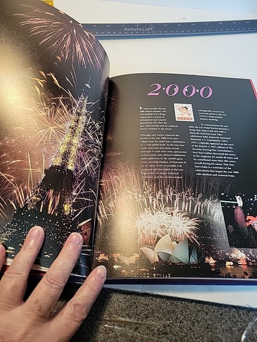 Libro de colección de estampillas conmemorativas 2000 solo sin estampillas - Imagen 4 de 9