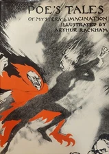 Poe's Tales of Mystery & Imagination Arthur Rackham 1935 Ed 5th Print HC DJ