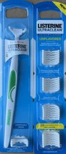 Listerine UltraClean Access Flosser Starter Pack With UNFLAVORED Refill Pack 