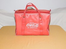 VINTAGE DRINK COCA COLA IN BOTTLES PLASTIC TRAVEL PICNIC BAG
