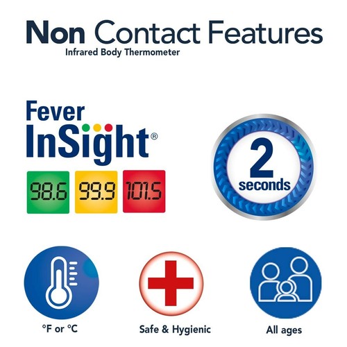 😍 Vicks Non Contact Infrared Body Thermometer LOW PRICE - Picture 4 of 9