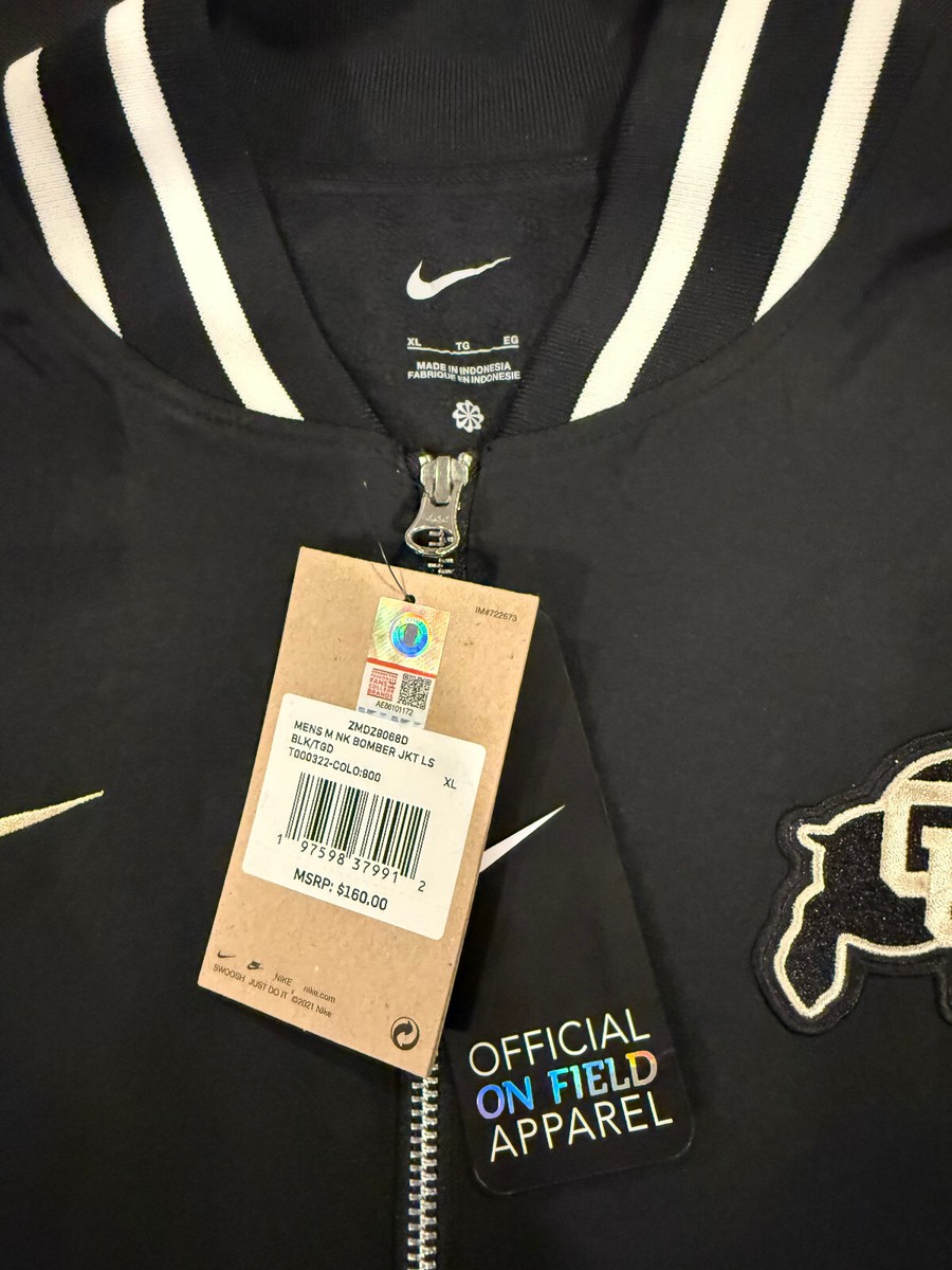 Men's Nike Black Colorado Buffaloes Bomber Jacket - XL - NWT