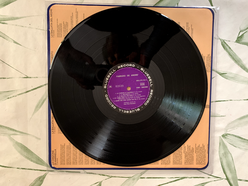 Fabrizio De Andrè Vol.3 Bluebell Record – BB LPS 33 N. 02639 stereo 1st pressing - Foto 5 di 8