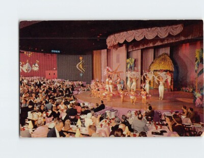 Postcard Venus Room in The Frontier Hotel Las Vegas Nevada USA