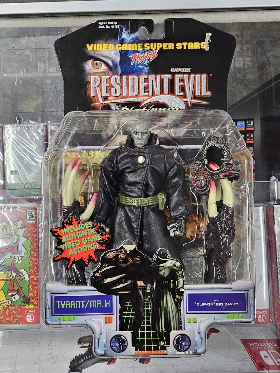 1998 ToyBiz Resident Evil 2 Platinum Tyrant Mr. X Action