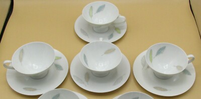 Raymond Loewy Form 2000 for Rosenthal - Bunte Blatter - Four Cups