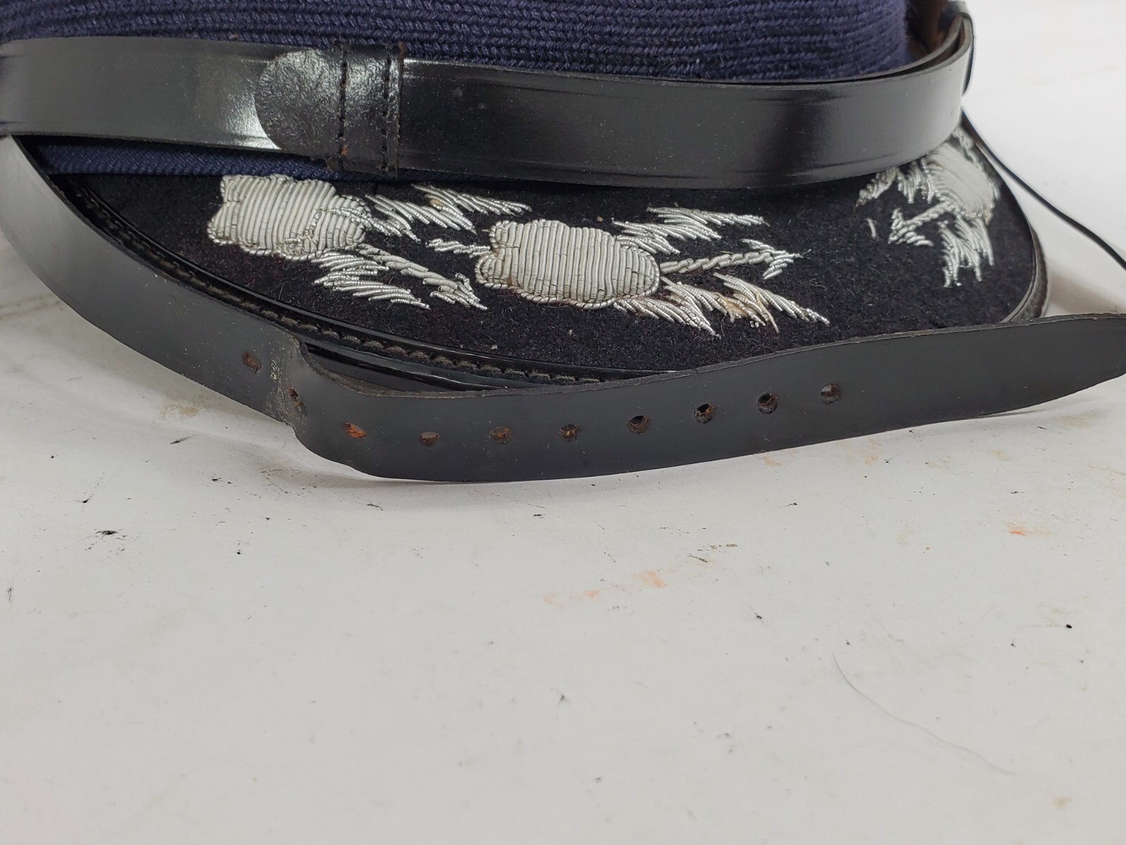 US AIR FORCE Field Grade Officer Hat Military Navy Blue Cap Flight Ace