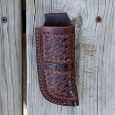 Handmade Handsewn Custom Knife Sheath For The Buck 110 Folding Knife USA Made