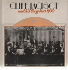 LP Cliff Jackson Cliff Jackson & his Crazy Kats - 1930 NEAR MINT Retrieval