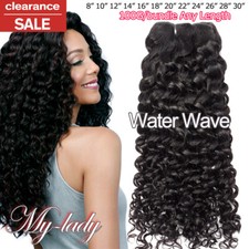 Virgin Remy Human Hair Extensions Water Wave Weave Weft 300G 3Bundles Thick TB