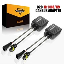 Auxbeam H11 Led Headlight Bulb Canbus Error Free Anti Flicker Resistor Canceller
