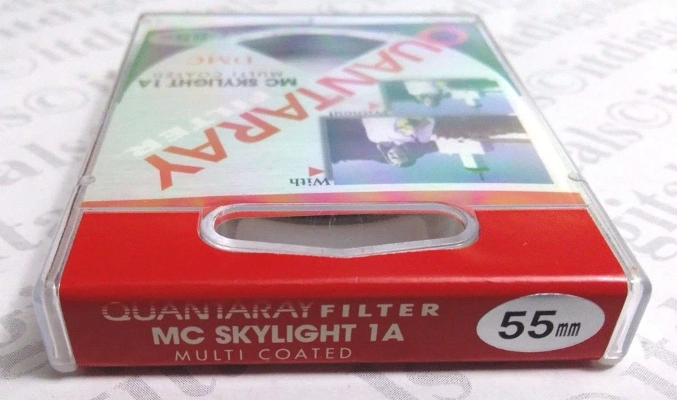MC 55mm Skyligth 1A Glass Lens Filter 55 mm Japan Quantaray SL-1A Muti-Coated MC - Image 3 of 3