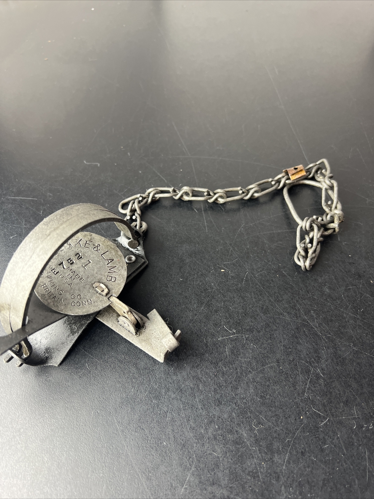 Vintage Blake & Lamb 1 Jump Trap Waterbury Connecticut eBay