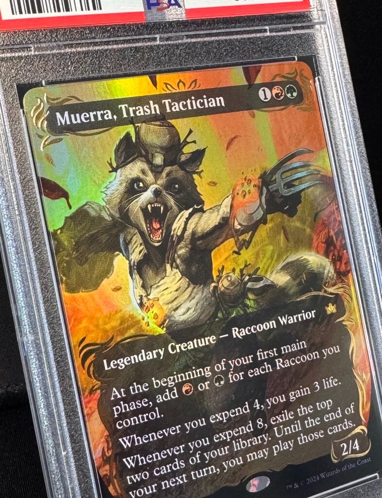 ゴミの策略家、ムエラ　レイズドfoil　英語 レイズドFOIL)ゴミの策略家、ムエラ/Muerra, Trash Tactician