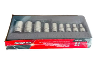 NEW Snap-on  9-pc 3/8'' 1/2'' Drive TORX Plus  Shallow Socket Set 209FLEPLY