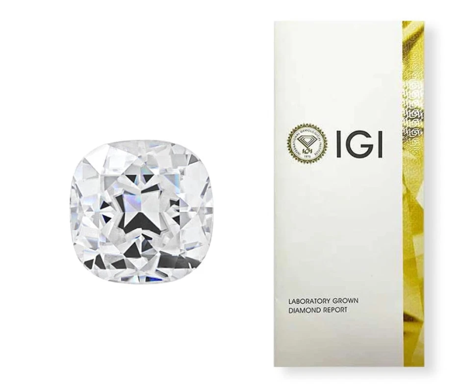 Lab-Created Diamond Cushion Ideal Cut Loose Diamonds for sale | eBay