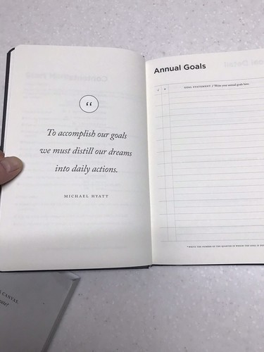 Full Focus Black Linen Planner by Michael Hyatt - The #1 Daily Planner NEW - Picture 7 of 7